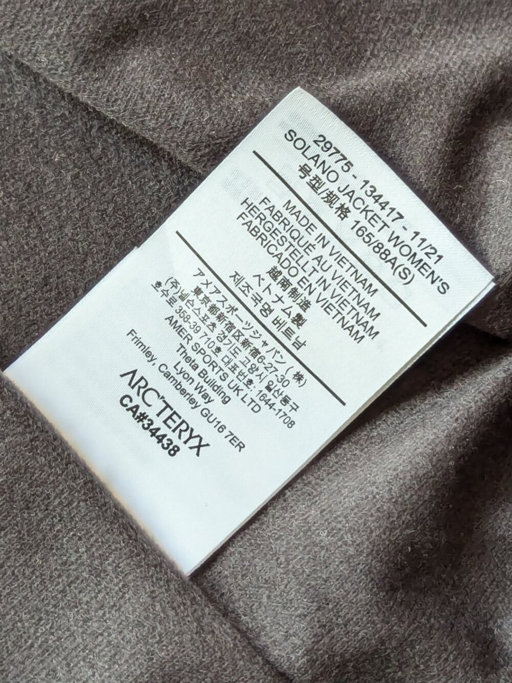 Arc’teryx Solano Jacket - Picture 5 of 9
